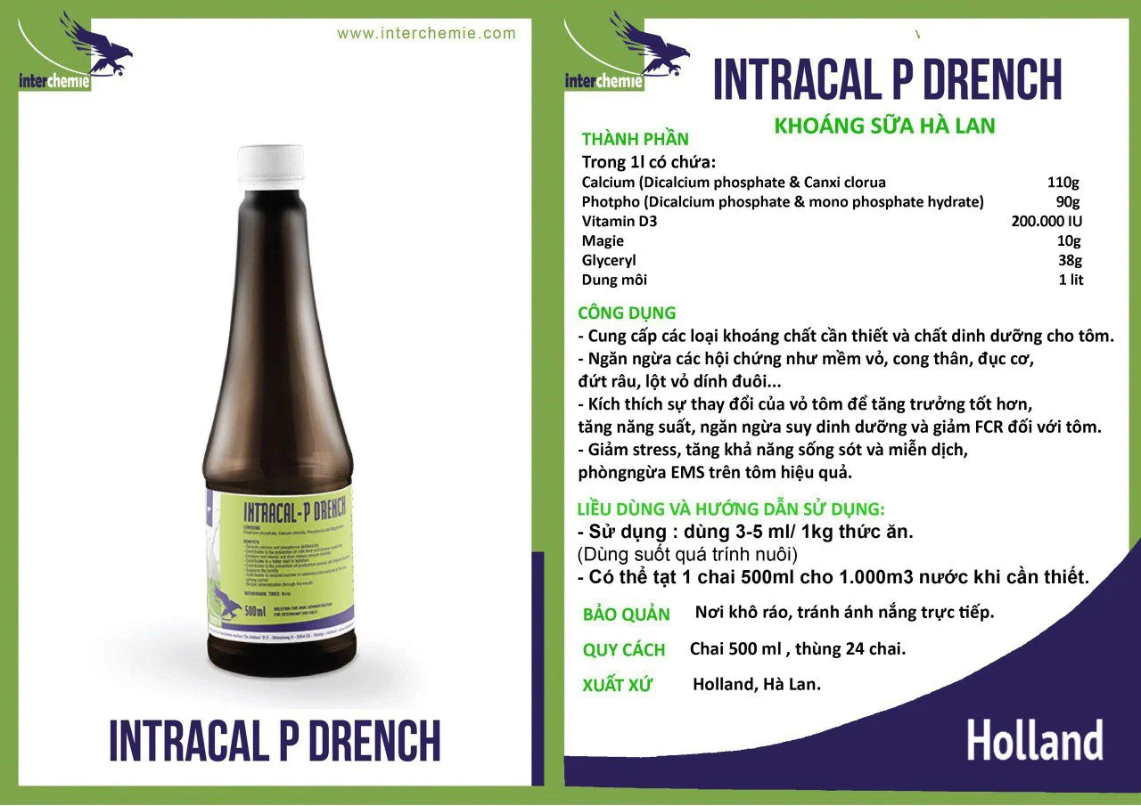 INTRACAL – P DRENCH