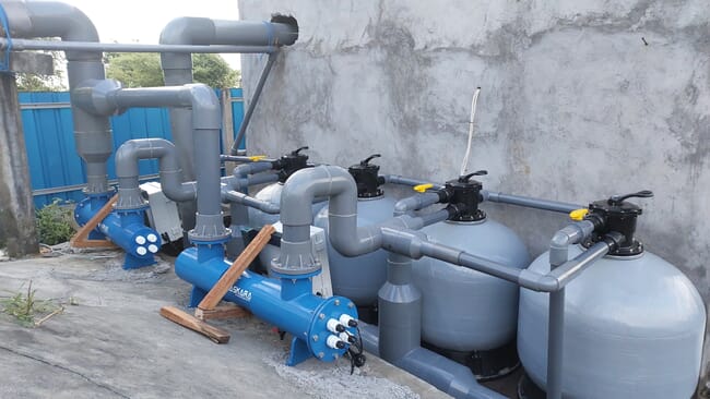 Bộ lọc UV và cát